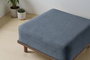Atelier Del Sofa Puff Texturizado Coco Azul